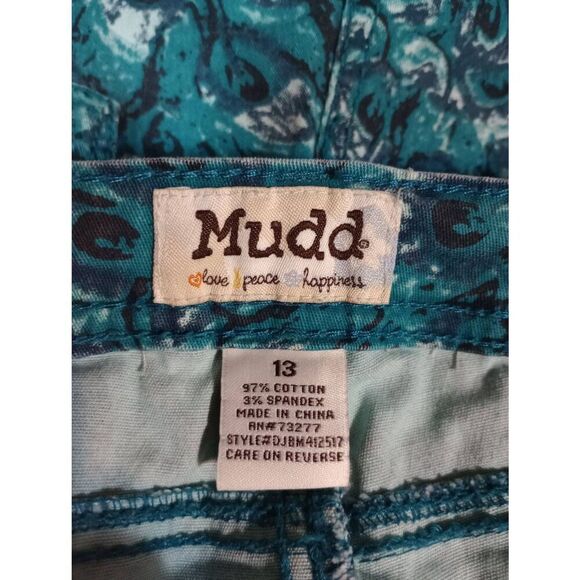 Mudd‎ Jeans Junior 13 Teal Skinny Y2K - Picture 5 of 7